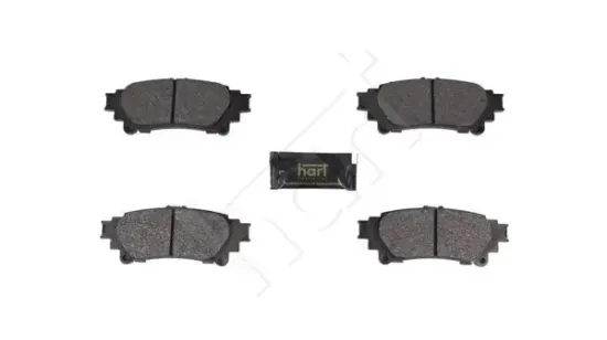 Bremsbelagsatz, Scheibenbremse Hinterachse HART 261 792 Bild Bremsbelagsatz, Scheibenbremse Hinterachse HART 261 792
