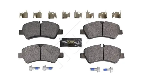 Bremsbelagsatz, Scheibenbremse Hinterachse HART 261 795