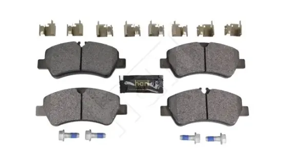 Bremsbelagsatz, Scheibenbremse Hinterachse HART 261 795 Bild Bremsbelagsatz, Scheibenbremse Hinterachse HART 261 795