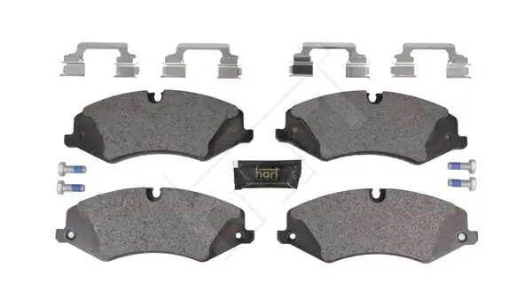 Bremsbelagsatz, Scheibenbremse Vorderachse HART 261 798