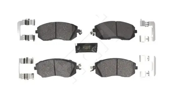 Bremsbelagsatz, Scheibenbremse Vorderachse HART 261 806 Bild Bremsbelagsatz, Scheibenbremse Vorderachse HART 261 806