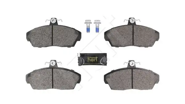 Bremsbelagsatz, Scheibenbremse Vorderachse HART 261 811