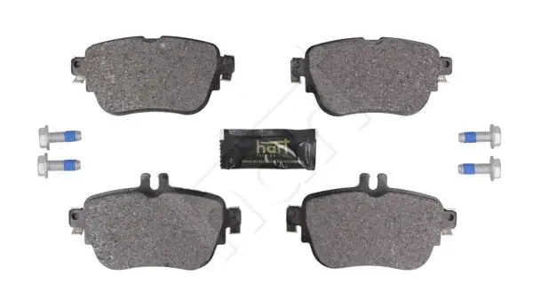 Bremsbelagsatz, Scheibenbremse Hinterachse HART 261 817