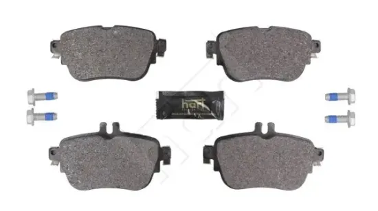 Bremsbelagsatz, Scheibenbremse Hinterachse HART 261 817 Bild Bremsbelagsatz, Scheibenbremse Hinterachse HART 261 817