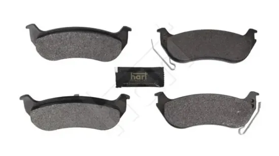 Bremsbelagsatz, Scheibenbremse Hinterachse HART 261 828 Bild Bremsbelagsatz, Scheibenbremse Hinterachse HART 261 828
