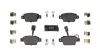 Bremsbelagsatz, Scheibenbremse Hinterachse HART 261 839 Bild Bremsbelagsatz, Scheibenbremse Hinterachse HART 261 839