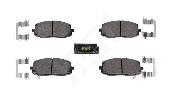 Bremsbelagsatz, Scheibenbremse Vorderachse HART 261 844