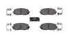 Bremsbelagsatz, Scheibenbremse Vorderachse HART 261 844 Bild Bremsbelagsatz, Scheibenbremse Vorderachse HART 261 844