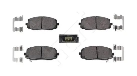 Bremsbelagsatz, Scheibenbremse Vorderachse HART 261 844 Bild Bremsbelagsatz, Scheibenbremse Vorderachse HART 261 844