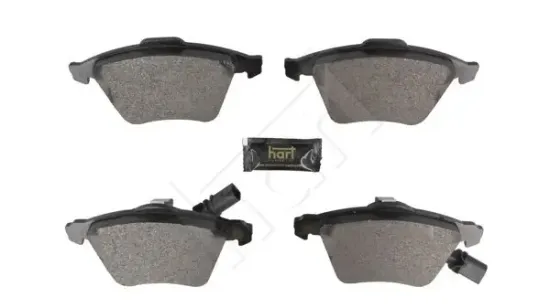 Bremsbelagsatz, Scheibenbremse Vorderachse HART 261 850 Bild Bremsbelagsatz, Scheibenbremse Vorderachse HART 261 850