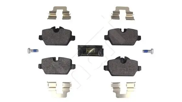 Bremsbelagsatz, Scheibenbremse Hinterachse HART 261 854