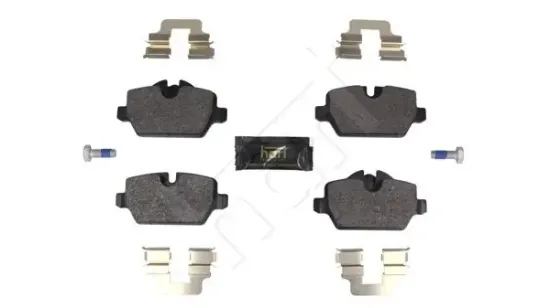 Bremsbelagsatz, Scheibenbremse Hinterachse HART 261 854 Bild Bremsbelagsatz, Scheibenbremse Hinterachse HART 261 854