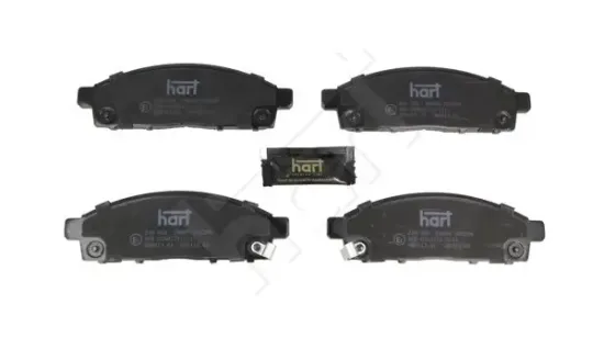 Bremsbelagsatz, Scheibenbremse Vorderachse HART 248 955 Bild Bremsbelagsatz, Scheibenbremse Vorderachse HART 248 955
