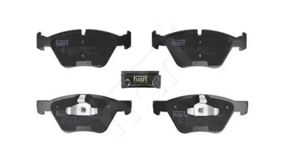 Bremsbelagsatz, Scheibenbremse Vorderachse HART 256 960 Bild Bremsbelagsatz, Scheibenbremse Vorderachse HART 256 960