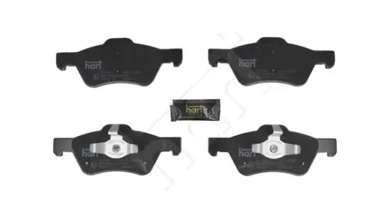 Bremsbelagsatz, Scheibenbremse Vorderachse HART 260 835 Bild Bremsbelagsatz, Scheibenbremse Vorderachse HART 260 835