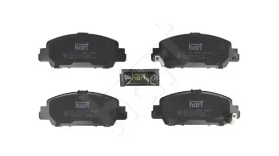 Bremsbelagsatz, Scheibenbremse Vorderachse HART 261 736 Bild Bremsbelagsatz, Scheibenbremse Vorderachse HART 261 736