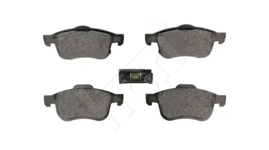 Bremsbelagsatz, Scheibenbremse Vorderachse HART 261 744 Bild Bremsbelagsatz, Scheibenbremse Vorderachse HART 261 744