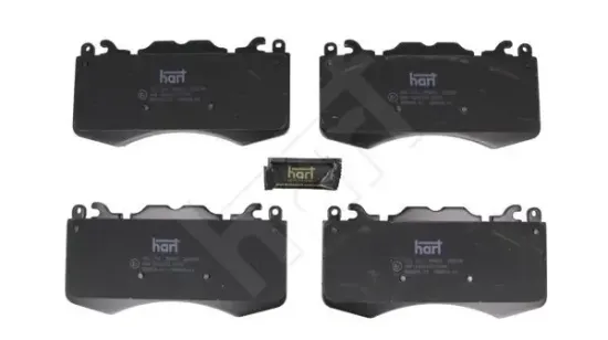 Bremsbelagsatz, Scheibenbremse Vorderachse HART 261 754 Bild Bremsbelagsatz, Scheibenbremse Vorderachse HART 261 754