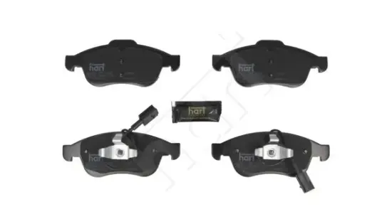 Bremsbelagsatz, Scheibenbremse Vorderachse HART 261 765 Bild Bremsbelagsatz, Scheibenbremse Vorderachse HART 261 765