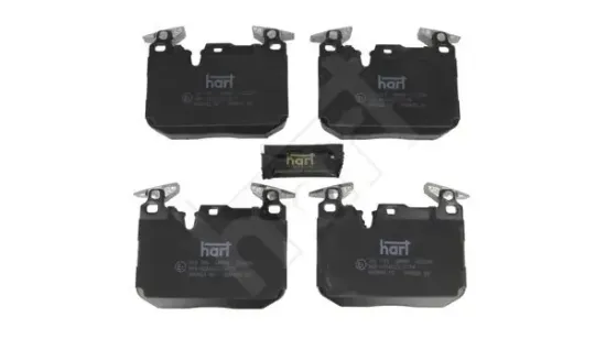 Bremsbelagsatz, Scheibenbremse Vorderachse HART 261 794 Bild Bremsbelagsatz, Scheibenbremse Vorderachse HART 261 794