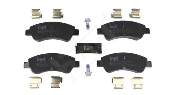 Bremsbelagsatz, Scheibenbremse HART 261 800 Bild Bremsbelagsatz, Scheibenbremse HART 261 800