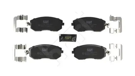 Bremsbelagsatz, Scheibenbremse Vorderachse HART 261 806 Bild Bremsbelagsatz, Scheibenbremse Vorderachse HART 261 806