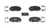 Bremsbelagsatz, Scheibenbremse Vorderachse HART 261 844 Bild Bremsbelagsatz, Scheibenbremse Vorderachse HART 261 844