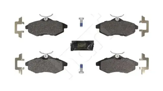 Bremsbelagsatz, Scheibenbremse Vorderachse HART 261 848 Bild Bremsbelagsatz, Scheibenbremse Vorderachse HART 261 848