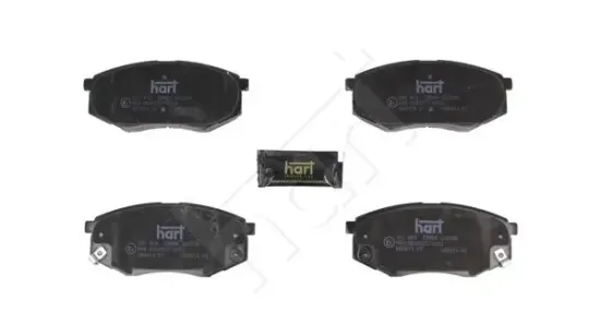 Bremsbelagsatz, Scheibenbremse HART 261 853 Bild Bremsbelagsatz, Scheibenbremse HART 261 853