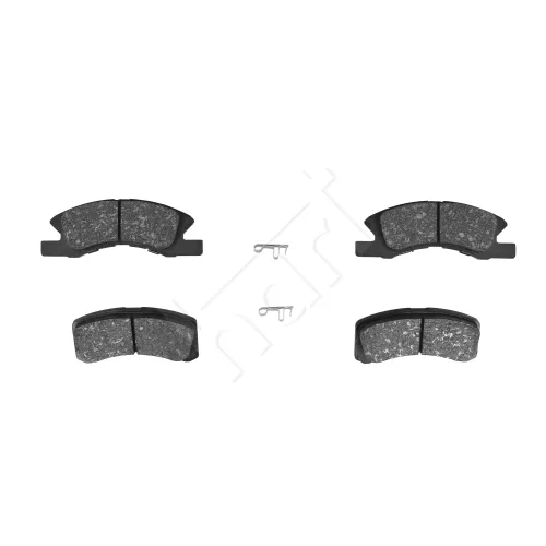 Bremsbelagsatz, Scheibenbremse Vorderachse HART 256 523 Bild Bremsbelagsatz, Scheibenbremse Vorderachse HART 256 523