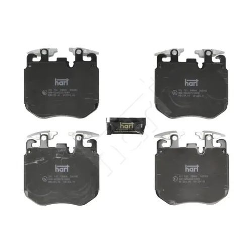 Bremsbelagsatz, Scheibenbremse HART 261 742 Bild Bremsbelagsatz, Scheibenbremse HART 261 742