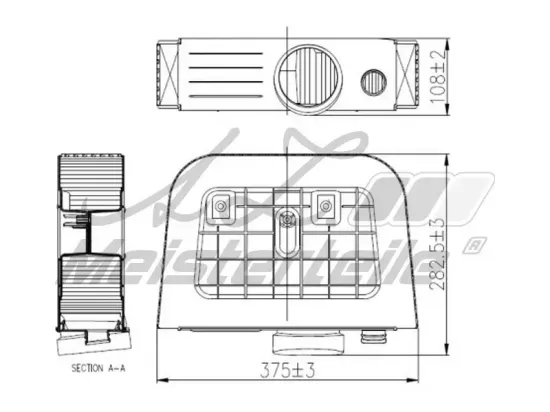 Luftfilter A.Z. Meisterteile AZMT-41-030-1971 Bild Luftfilter A.Z. Meisterteile AZMT-41-030-1971