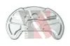 Spritzblech, Bremsscheibe Vorderachse links Vorderachse rechts YSPARTS YS-SP0162