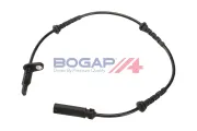 Sensor, Raddrehzahl Hinterachse BOGAP B7117134