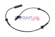 Sensor, Raddrehzahl Vorderachse BOGAP B7117199