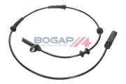 Sensor, Raddrehzahl 12 V Hinterachse BOGAP B7117236