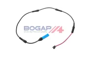 Warnkontakt, Bremsbelagverschleiß Hinterachse rechts Hinterachse links BOGAP B7118204