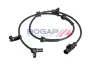 Sensor, Raddrehzahl Hinterachse BOGAP P7117121