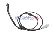 Sensor, Raddrehzahl Vorderachse BOGAP P7117131