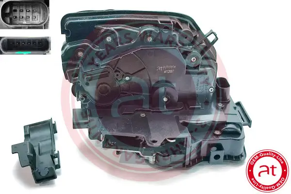 Türschloss 12 V hinten links at autoteile germany at12697