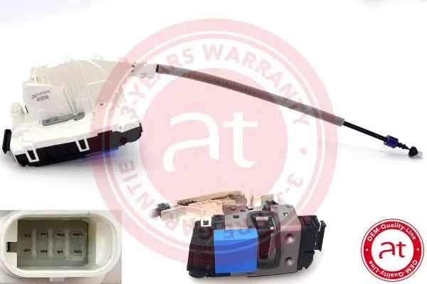 Türschloss 12 V hinten rechts at autoteile germany at12755