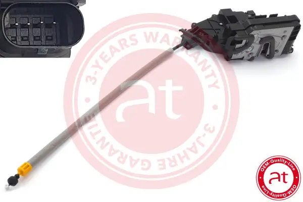 Türschloss 12 V hinten links at autoteile germany at13457
