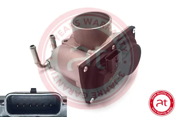 Drosselklappenstutzen 12 V at autoteile germany at23275