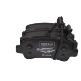 Bremsbelagsatz, Scheibenbremse Hinterachse MOTRIO 8660006303