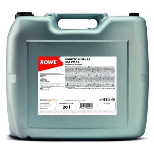 Motoröl 20L ROWE 20001-0200-99 Bild Motoröl 20L ROWE 20001-0200-99