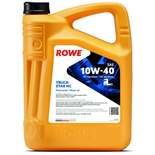 Motoröl 10W-40 5L ROWE 20004-0050-99 Bild Motoröl 10W-40 5L ROWE 20004-0050-99
