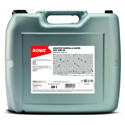 Motoröl 20L ROWE 20013-0200-99 Bild Motoröl 20L ROWE 20013-0200-99