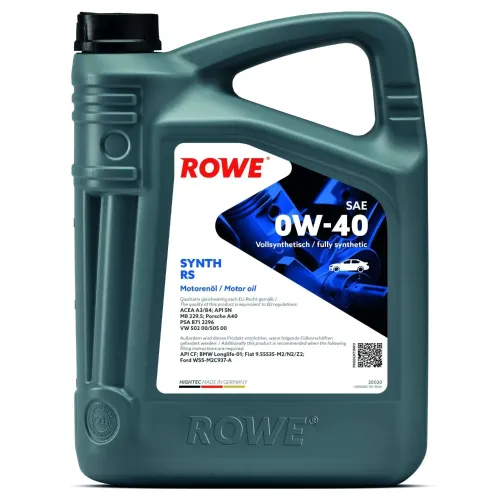 Motoröl 0W-40 5L ROWE 20020-0050-99 Bild Motoröl 0W-40 5L ROWE 20020-0050-99