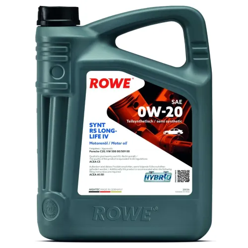 Motoröl 0W-20 5L ROWE 20036-0050-99 Bild Motoröl 0W-20 5L ROWE 20036-0050-99