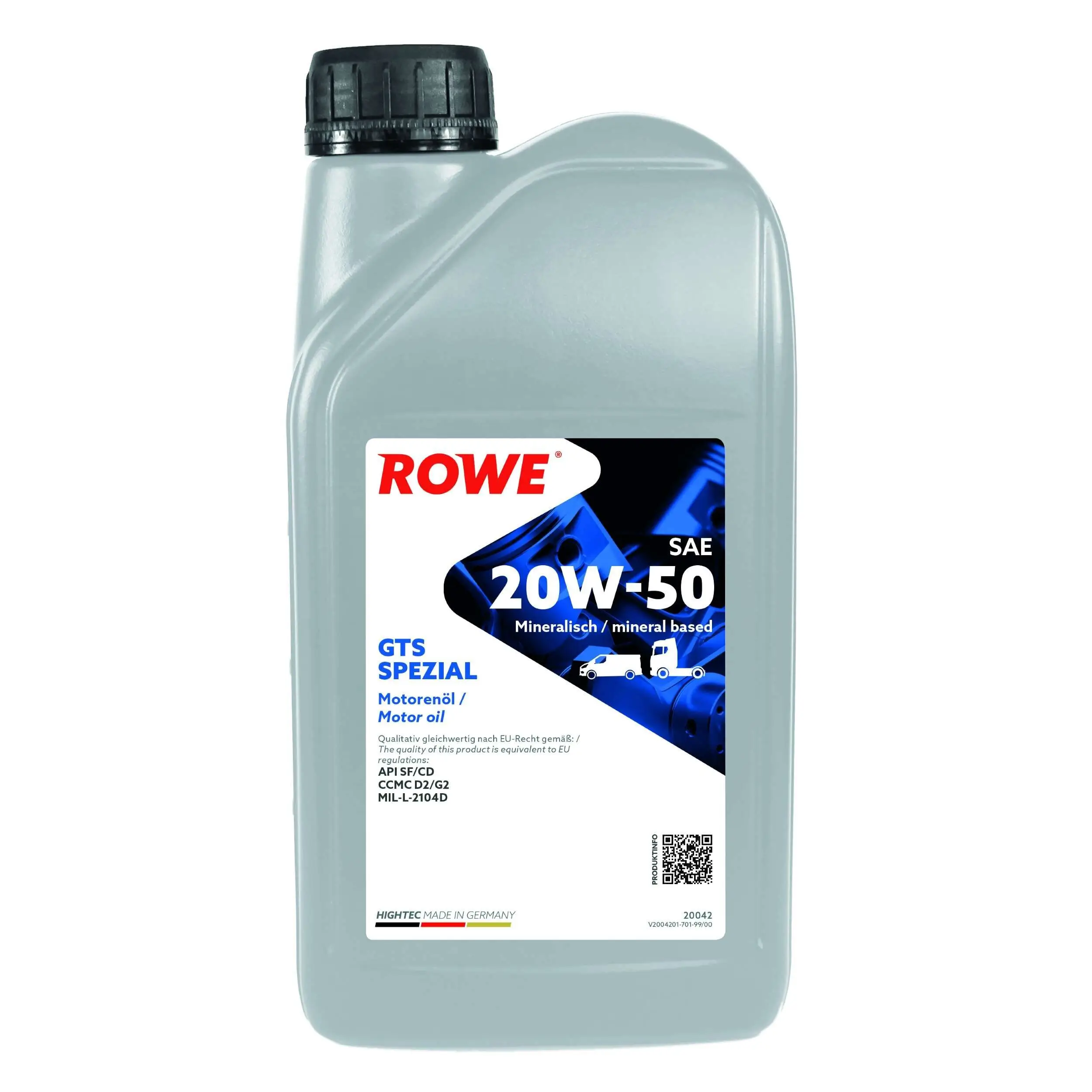 Motoröl 20W-50 1L ROWE 20042-0010-99